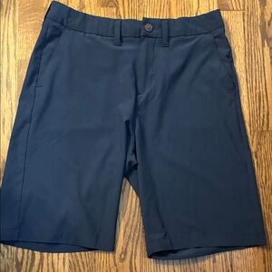 Abercrombie Kids Navy Blue Polyester Dri Fit Type Longer Shorts Size 17/18